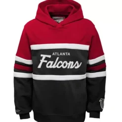 Youth Mitchell & Ness Big Kids-Head Coach Hoody Atlanta Falcons
