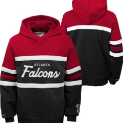 Youth Mitchell & Ness Big Kids-Head Coach Hoody Atlanta Falcons