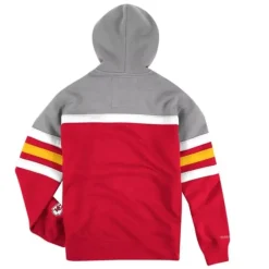 Men Mitchell & Ness Hoodies & Sweatshirts-Head Coach Hoody Kansas City Chiefs