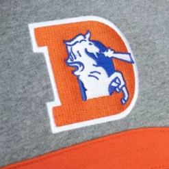 Men Mitchell & Ness Hoodies & Sweatshirts-Headcoach Hoody Denver Broncos