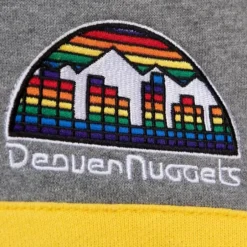 Men Mitchell & Ness Hoodies & Sweatshirts-Headcoach Hoody Denver Nuggets