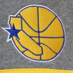 Men Mitchell & Ness Hoodies & Sweatshirts-Headcoach Hoody Golden State Warriors