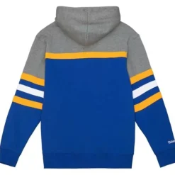 Men Mitchell & Ness Hoodies & Sweatshirts-Headcoach Hoody Los Angeles Rams