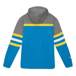 Men Mitchell & Ness Hoodies & Sweatshirts-Headcoach Hoody Los Angeles Chargers