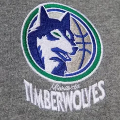 Men Mitchell & Ness Hoodies & Sweatshirts-Headcoach Hoody Minnesota Timberwolves