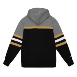 Men Mitchell & Ness Hoodies & Sweatshirts-Headcoach Hoody New Orleans Saints