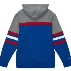 Men Mitchell & Ness Hoodies & Sweatshirts-Headcoach Hoody Philadelphia 76Ers