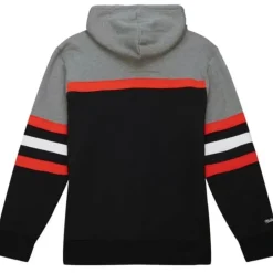 Men Mitchell & Ness Hoodies & Sweatshirts-Headcoach Hoody Philadelphia Flyers