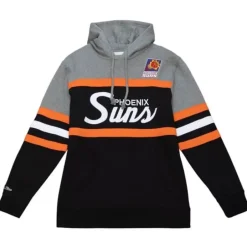 Men Mitchell & Ness Hoodies & Sweatshirts-Headcoach Hoody Phoenix Suns