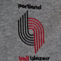 Men Mitchell & Ness Hoodies & Sweatshirts-Headcoach Hoody Portland Trail Blazers