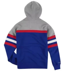 Men Mitchell & Ness Hoodies & Sweatshirts-Headcoach Hoody University Of Kansas