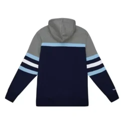 Men Mitchell & Ness Hoodies & Sweatshirts-Headcoach Hoody University Of North Carolina