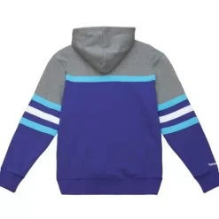 Men Mitchell & Ness Hoodies & Sweatshirts-Headcoach Hoody Utah Jazz