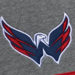Men Mitchell & Ness Hoodies & Sweatshirts-Headcoach Hoody Washington Capitals