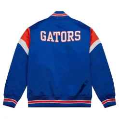 Men Mitchell & Ness Jackets & Outerwear-Heavyweight Satin Jacket University Of Florida