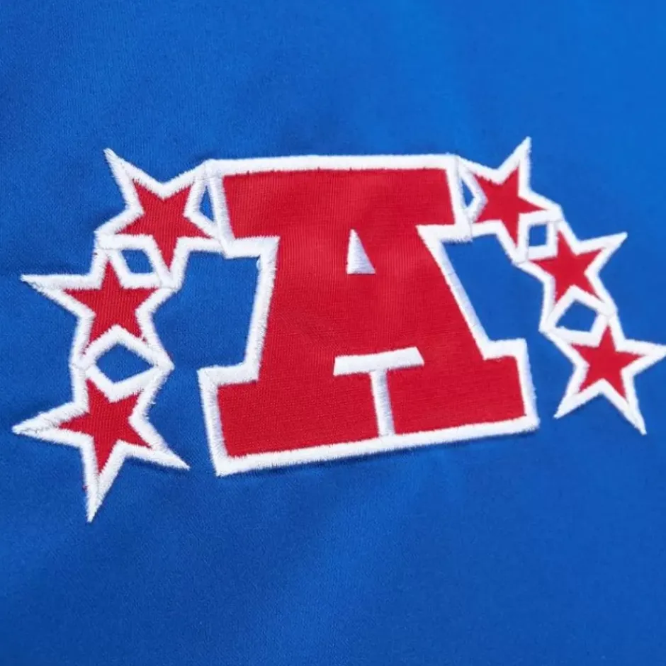 Men Mitchell & Ness Jackets & Outerwear-Heavyweight Satin Jacket New England Patriots