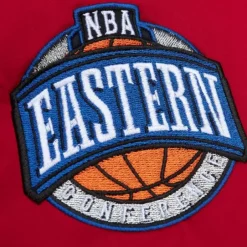 Men Mitchell & Ness Jackets & Outerwear-Heavyweight Satin Jacket Miami Heat