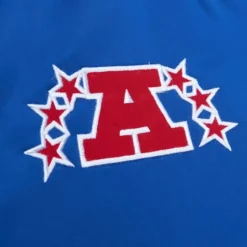 Men Mitchell & Ness Jackets & Outerwear-Heavyweight Satin Jacket Buffalo Bills