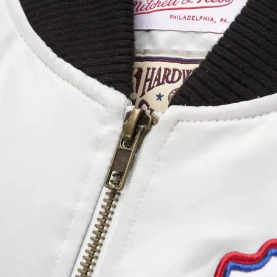Men Mitchell & Ness Jackets & Outerwear-Heavyweight Satin Jacket Nba All Star
