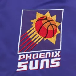 Men Mitchell & Ness Jackets & Outerwear-Heavyweight Satin Jacket Phoenix Suns