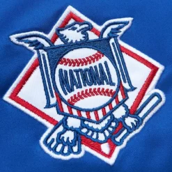 Men Mitchell & Ness Jackets & Outerwear-Heavyweight Satin Jacket Los Angeles Dodgers