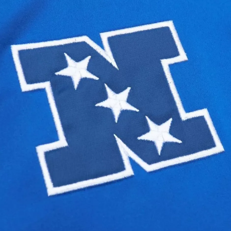 Men Mitchell & Ness Jackets & Outerwear-Heavyweight Satin Jacket Los Angeles Rams