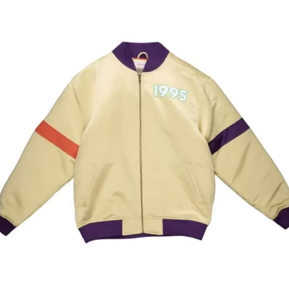 Men Mitchell & Ness Jackets & Outerwear-Heavyweight Satin Jacket Nba All Star 1995-96