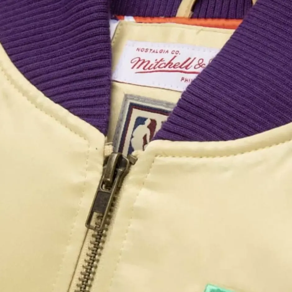 Men Mitchell & Ness Jackets & Outerwear-Heavyweight Satin Jacket Nba All Star 1995-96