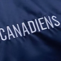 Men Mitchell & Ness Jackets & Outerwear-Heavyweight Satin Jacket Montreal Canadiens