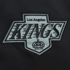 Men Mitchell & Ness Jackets & Outerwear-Heavyweight Satin Jacket Los Angeles Kings