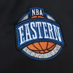 Men Mitchell & Ness Jackets & Outerwear-Heavyweight Satin Jacket Philadelphia 76Ers