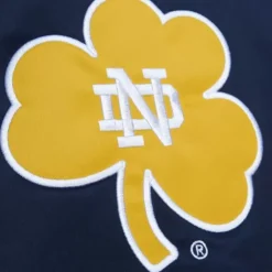 Men Mitchell & Ness Jackets & Outerwear-Heavyweight Satin Jacket University Of Notre Dame