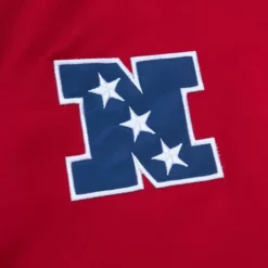 Men Mitchell & Ness Jackets & Outerwear-Heavyweight Satin Jacket Atlanta Falcons