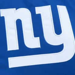 Men Mitchell & Ness Jackets & Outerwear-Heavyweight Satin Jacket New York Giants