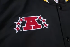 Men Mitchell & Ness Jackets & Outerwear-Heavyweight Satin Jacket Pittsburgh Steelers