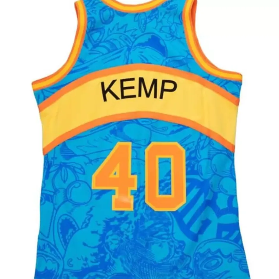Mitchell & Ness Nba Authentic-Hebru Jersey Seattle Supersonics Shawn Kemp