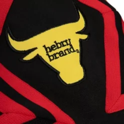 Men Mitchell & Ness T-Shirts & Tops-Hebru Shooting Shirt Chicago Bulls