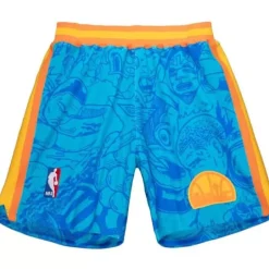 Men Mitchell & Ness Shorts-Hebru Shorts Seattle Supersonics