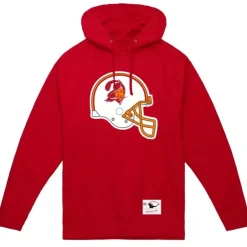 Men Mitchell & Ness Hoodies & Sweatshirts-Helmet 1 Hoodie Tampa Bay Buccaneers