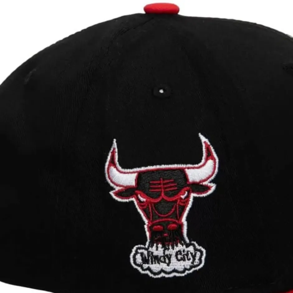 Mitchell & Ness Snapback-Highlight Real Snapback Hwc Chicago Bulls Scottie Pippen