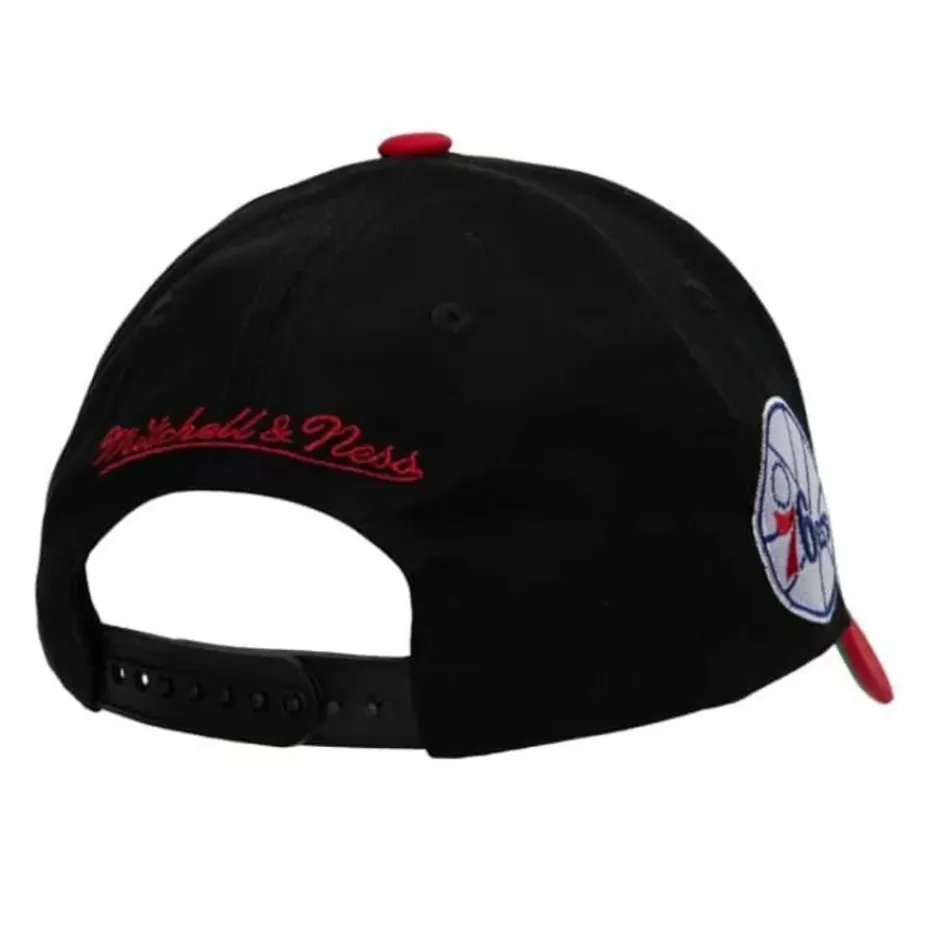 Mitchell & Ness Snapback-Highlight Real Snapback Hwc Philadelphia 76Ers Allen Iverson