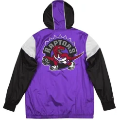 Men Mitchell & Ness Jackets & Outerwear-Highlight Reel Windbreaker Toronto Raptors