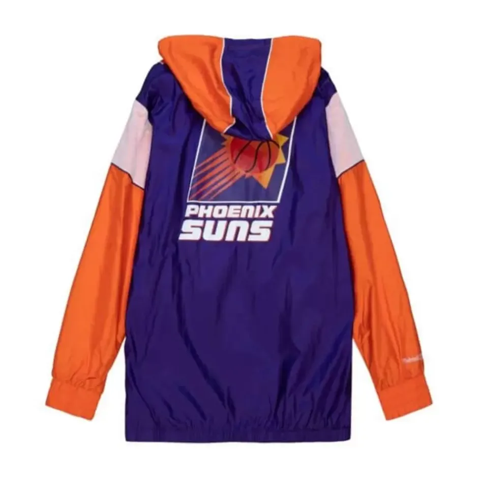 Men Mitchell & Ness Jackets & Outerwear-Highlight Reel Windbreaker Phoenix Suns