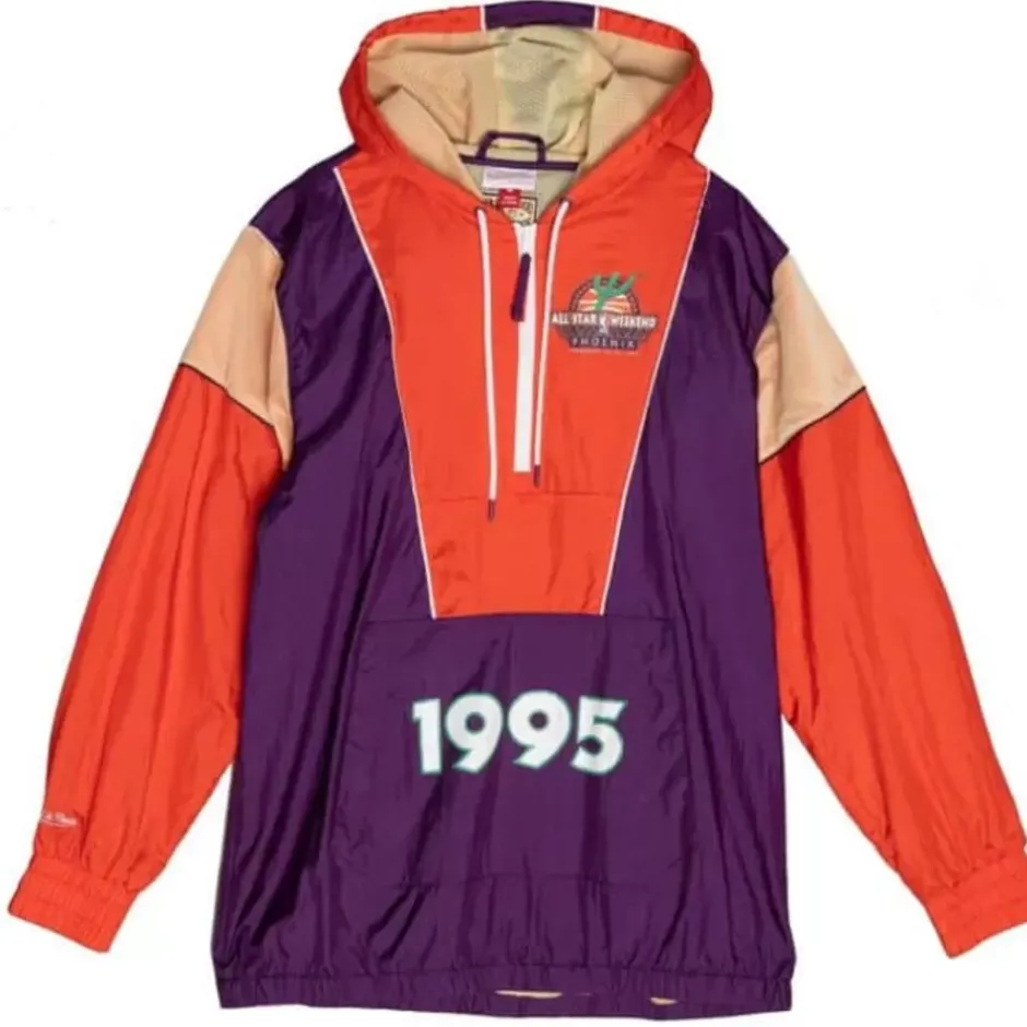 Men Mitchell & Ness Jackets & Outerwear-Highlight Reel Windbreaker All Star 1994-95