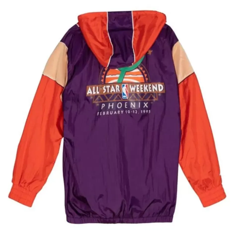 Men Mitchell & Ness Jackets & Outerwear-Highlight Reel Windbreaker All Star 1994-95