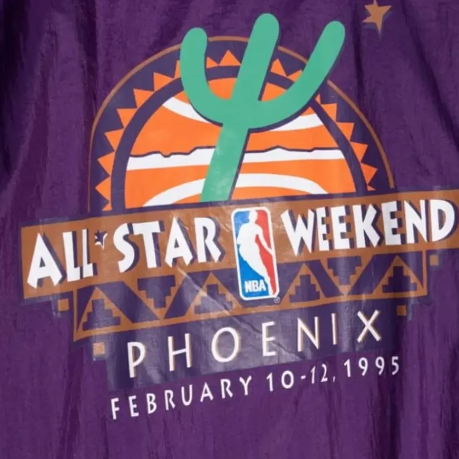 Men Mitchell & Ness Jackets & Outerwear-Highlight Reel Windbreaker All Star 1994-95