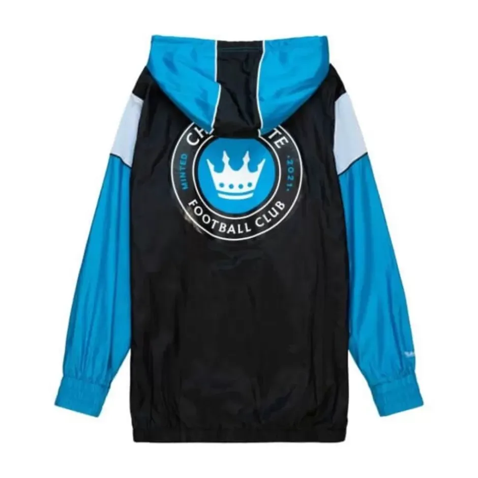 Men Mitchell & Ness Jackets & Outerwear-Highlight Reel Windbreaker Charlotte Fc