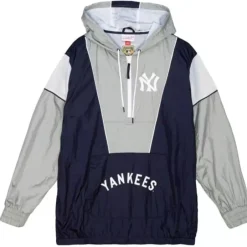 Men Mitchell & Ness Jackets & Outerwear-Highlight Reel Windbreaker New York Yankees