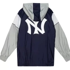 Men Mitchell & Ness Jackets & Outerwear-Highlight Reel Windbreaker New York Yankees