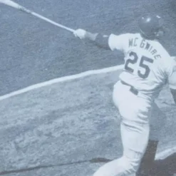 Men Mitchell & Ness T-Shirts & Tops-Highlight Sublimated Player Tee St. Louis Cardinals Mark Mcgwire